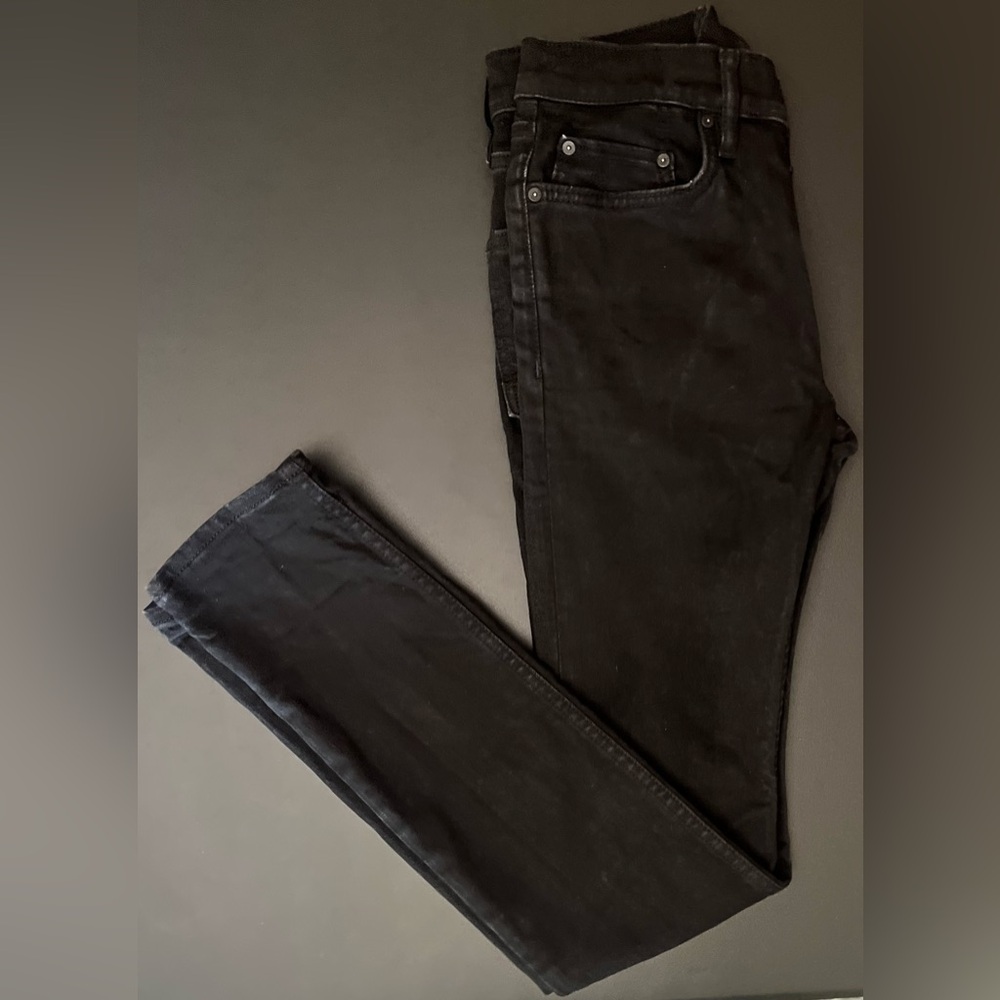 All Saints Black Cigarette Jeans - Picture 2 of 4